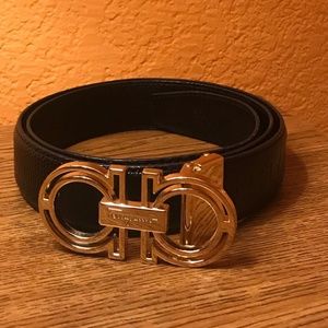 Salvator Ferregammo Men's Leather belt